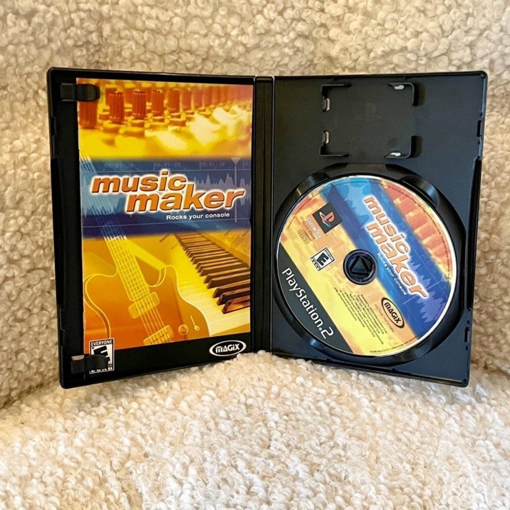 PS2 MAGIX Music Maker Rocks Your Console - Playstation 2 Video Game - Picture 3 of 3